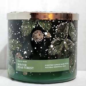 BBW Winter Pear Forest Candle